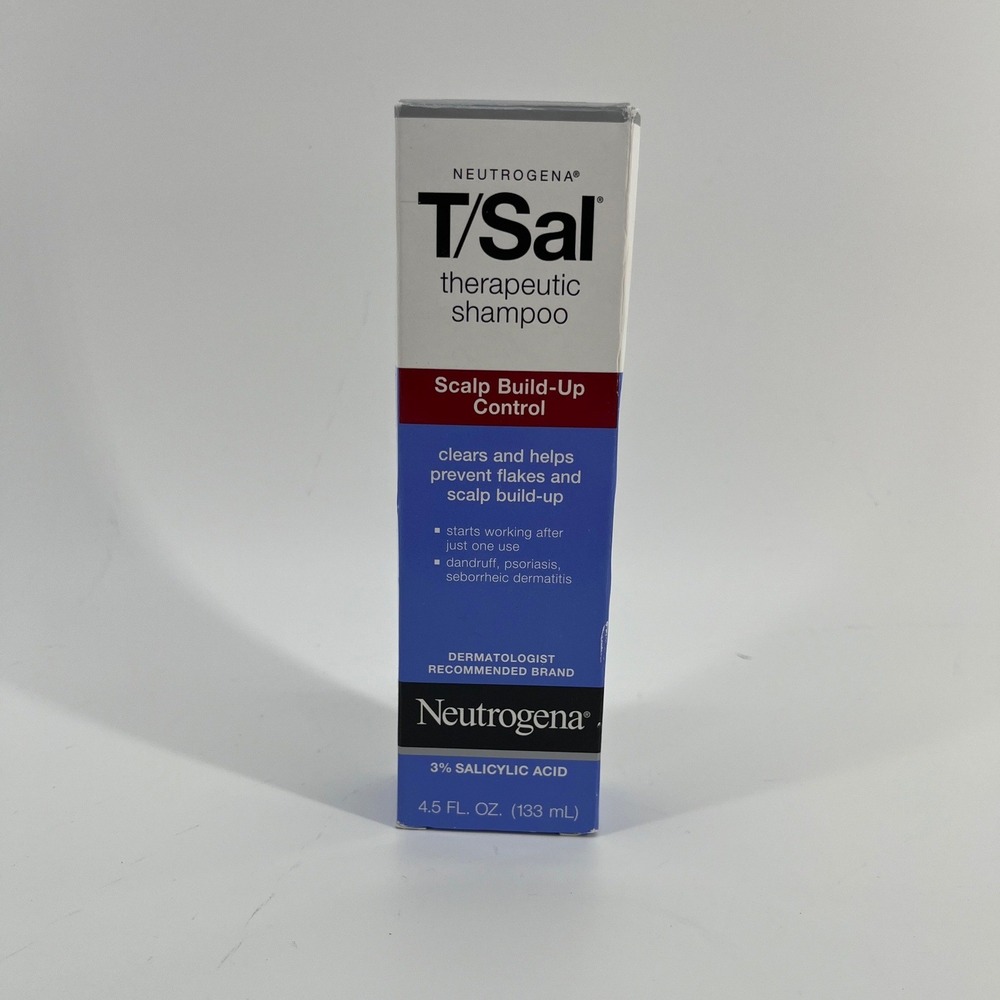 Neutrogena T/Sal Shampoo Scalp Build-Up Control 3% Salicylic Acid Unisex 4.5oz